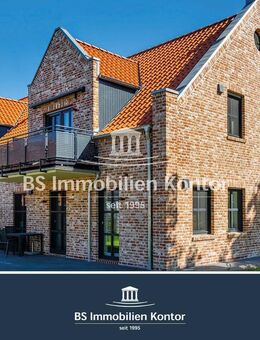 Greetsiel-Top Lage! Neuwertige, möblierte OG-Wohnung mit Balkon, Gartenanlage und PKW-Stellplatz! - Krummhörn