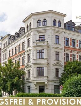 Gründerzeit-Charme trifft modernen Komfort - Ihre 2-Zimmer-Wohnung mit Balkon, provisionsfrei! - Leipzig