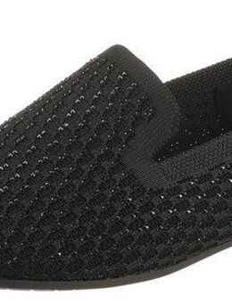 Gabor Slipper, Blockabsatz, Loafer, Bequemschuh mit funkelnden Strass-Steinen