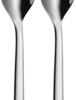 WMF Besteck-Set Nuova (2-tlg), 2 Personen, Cromargan® Edelstahl Rostfrei 18/10, 2-tlg., 16,5 cm, Cromargan Edelstahl rostfrei, Geschenkverpackung
