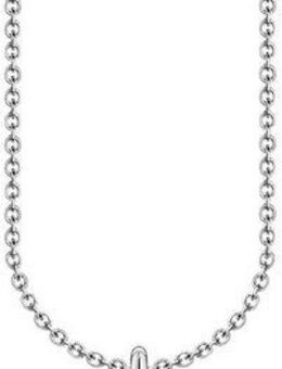 THOMAS SABO Kette mit Anhänger Fisch-Anhänger, mit Glas-Keramik Stein, Zirkonia (synth), Spinell