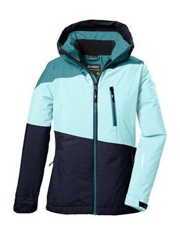 Killtec Skijacke KSW 331 GRLS SKI JCKT Atmungsaktive, wasserdichte Jacke mit Fleece-Innenseite, Skipasstasche
