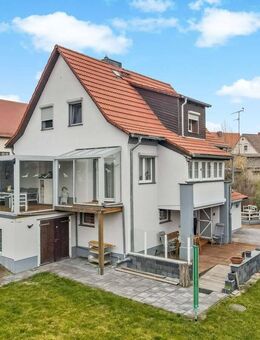 Gemütliches Einfamilienhaus in idyllischer Lage mit Wintergarten und Kamin - Gerbstedt