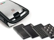 Tefal Waffeleisen SW854D Snack Collection, 700 W, inkl. 4 antihaft Plattensets, vielfältige Funktionen, erweiterbar