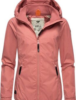 Ragwear Outdoorjacke Dizzie Wasserdichte Übergangsjacke mit großer Kapuze