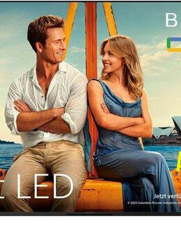 Sony K-43S3 43" BRAVIA 3 DLED-Fernseher (108 cm/43 Zoll, 4K Ultra HD, Google TV, Smart-TV, X-Balanced Speaker, Dolby Vision/Atmos, IMAX, Google/Apple Cast, Game)