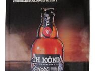 König Brauerei GmbH - Am Wochenende wieder gefummelt - Blechschild mit 2 Magneten - 14,5 x 10 cm - Doberschütz