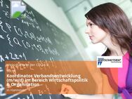 Koordinator Verbandsentwicklung (m/w/d) im Bereich Wirtschaftspolitik & Organisation - Hannover