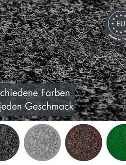 Andiamo Kunstrasen Aberdeen, Made in Belgium, rechteckig, Höhe: 10 mm, aus Nadelfilz, mit Drainagenoppen, für Balkon, Terasse, Wintergarten