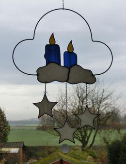 Tiffany Fensterbild Wolkenkerze - Eschweiler