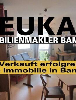 BAMBERG-FINANZAMT: 1-ZIMMER-WOHNUNG MIT FENSTERTÜR +KLEINKÜCHE FÜR 99.000,-EURO - Bamberg