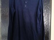 Dunkelblaues Langarmshirt - Gr. 146/152 - H&M - Pirmasens