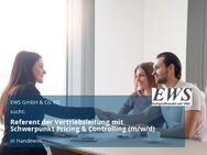 Referent der Vertriebsleitung mit Schwerpunkt Pricing & Controlling (m/w/d) - Handewitt