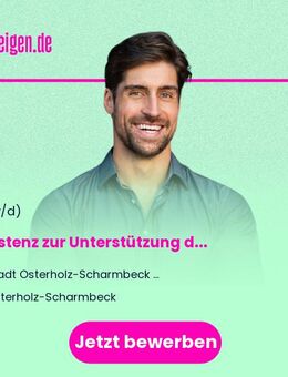 Assistenz (m/w/d) zur Unterstützung der Campusmanagerin (Öffentlichkeitsarbeit, Mediengestaltung, Verwaltung) - Osterholz-Scharmbeck