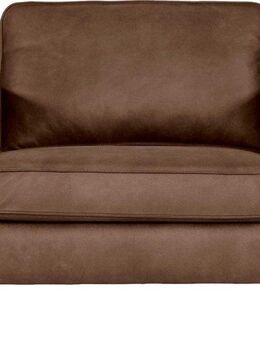 Places of Style Loveseat Pinto 105 cm, Cord, Chenille, Lederoptik, mit Keder, Metallfüßen und auch in Cord Bezug erhältlich