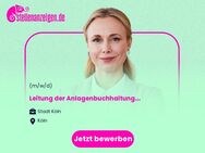 Leitung der Anlagenbuchhaltung (m/w/d) - Köln