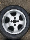 original Opel Corsa B 14 Zoll Alufelgen 165/65 Reifen 076 in 96166