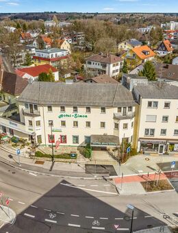 Investitionsmöglichkeit in Gauting: Wohn- und Geschäftshaus mit Hotel und Entwicklungspotenzial - Gauting