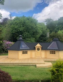 Glamping Ferienhaus Doppelkota KOTA 9.2 + 9.2m² - Rietberg