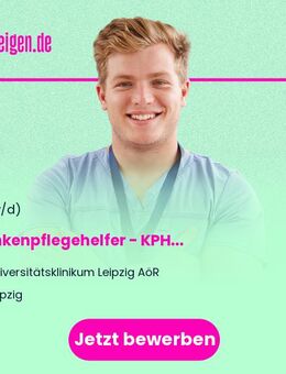 Krankenpflegehelfer - KPH (m/w/d) - Leipzig