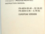 Instruction Manual / Bedienungsanleitung - Freqrol-A024S/ A044-EC - Mitsubishi Freqrol Inverter - nur Englisch - Biebesheim (Rhein)