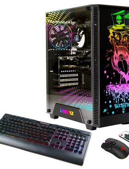Hyrican Rockstar 7365 Gaming-PC (AMD Ryzen 5 Ryzen™ 5 9600X, RTX 4060, 32 GB RAM, 1000 GB SSD, Luftkühlung, DDR5 RAM, Windows 11)