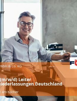 Assistenz (m/w/d) Leiter Verkaufsniederlassungen Deutschland - Neuenstadt (Kocher)
