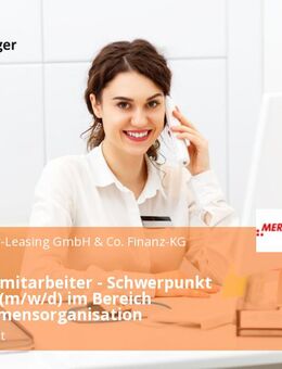 Empfangsmitarbeiter - Schwerpunkt Telefonie (m/w/d) im Bereich Unternehmensorganisation - Schweinfurt