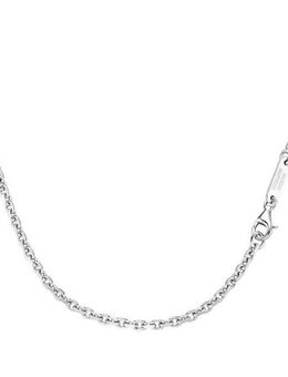 GIORGIO MARTELLO MILANO Silberkette Ankerkette, diamantiert, massiv, Silber 925