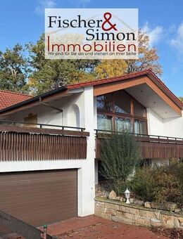 Liebenau-architektonisches Juwel auf einer Ebene mit Vollkeller, Doppelgarage und Gartenpavillon - Liebenau (Niedersachsen)