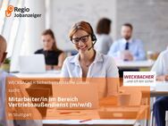Mitarbeiter/in im Bereich Vertriebsaußendienst (m/w/d) - Stuttgart