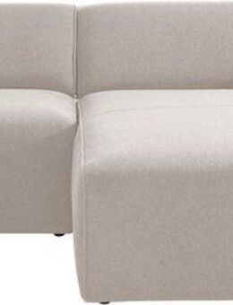 andas Ecksofa Noord mit Kedernaht, Breite 234 cm, L-Form, mit Kedernaht, Breite 234 cm, Cord, Struktur, Webstoff