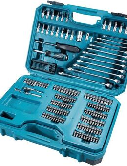 Makita Werkzeugset E-10883, für Werkstatt, Montage, Baustellenfahrzeuge, uvm., inkl. Koffer