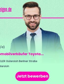 Automobilverkäufer Toyota (m/w/d) - Gütersloh