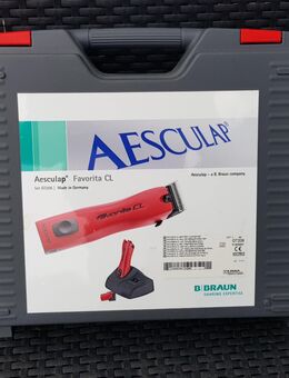 FAVORITA AESCULAP CORDLESS AKKU SCHERMASCHIENE OHNE SCHERKOPF - Stolberg (Rheinland, Kupferstadt)