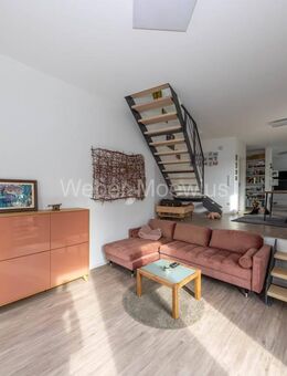 Haus-im-Haus-Charakter: hochwertige Maisonette-Wohnung mit Terrasse und Loggia - Bedburg
