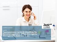Teamassistenz (w/m/d) (Kauffrau für Büromanagement, Office Managerin, Management Assistant o. ä.) - Essen