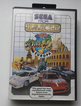 Sega Master System Spiel Out Run Europa Leer OVP - Fulda