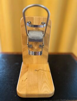 Breitsamer Honig-Buffetspender Holz/Edelstahl mit Hebel – Ständer - Bad Orb