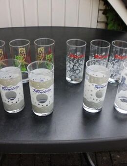 10 Treenetaler Gläser zus. 5,- 0,2 l rastal Edition 2008 etc. - Flensburg