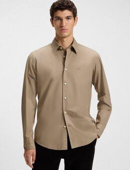 BOSS ORANGE Langarmhemd Relegant mit BOSS Stickerei