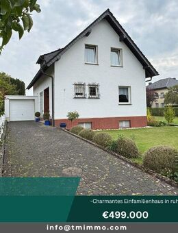 Charmantes Einfamilienhaus in ruhiger Stadtrandlage - Wachtberg