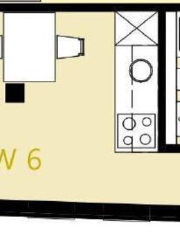 ERSTBEZUG! 2-Zimmer-Wohnung in Singen Stadtmitte (teilmöbliert) - Singen (Hohentwiel)