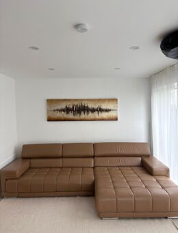 Beldomo Speed ECKSOFA Leder Beige - Weinstadt