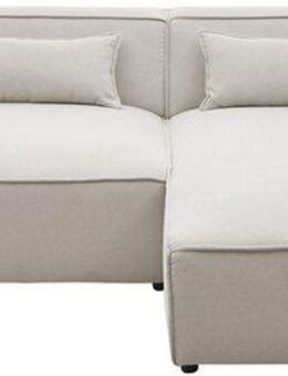 LeGer Home by Lena Gercke Ecksofa PIARA XXL, Big-Sofa, Cord, Leinenoptik o. Strukturstoff, L-Form, wahlweise Ottomane rechts/links, Kedernaht, extra tiefe Sitzfläche