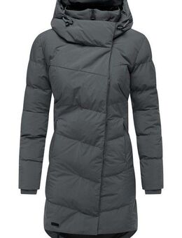 Ragwear Wintermantel Pavla Soft YOUMODO Wasserdichter Steppmantel mit Fleecekragen