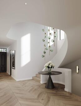 Hochklassige Neubau-Architektenvilla mit edler Ästhetik und Pool - Ottobrunn