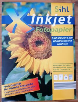 Photo-Papier Foto-Papier Tintenstrahldrucker hochauflösend neu A4 - Hamburg Wandsbek
