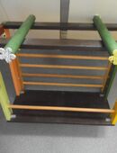 Wellensittichspielplatz aus Holz in 31157
