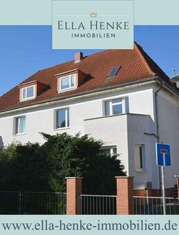 Eigennutzung oder Kapitalanlage: Top gepflegtes Mehrfamilienhaus mit 4 Wohneinheiten + 2 Garagen. - Halberstadt